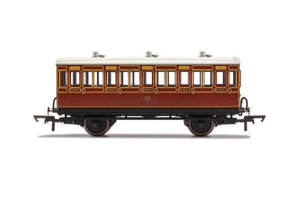 LB&SCR 4 Wheel Coach 3rd Class 881 Era 2