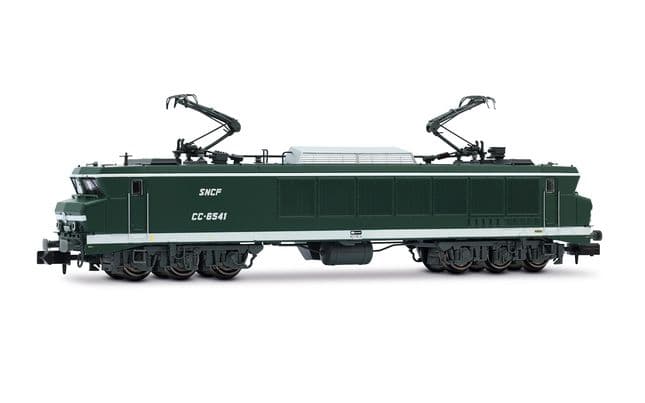SNCF, sechsachsige Elektrolokomotive CC 6541, „Maurienne“, in grüner Farbgebung, Ep. IV