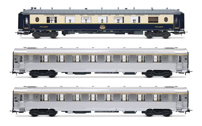 SNCF, 3-unit pack of "Sud Express", CIWL salon coach + 2 x DEV Inox short, no. 2/2