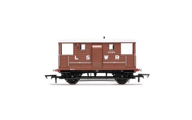 LSWR, 20T 'New Van' Goods Brake Van, 10124 - Era 2