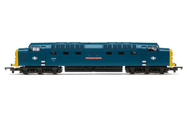 RailRoad Plus BR, Class 55, Deltic, Co-Co, 55013 ‘The Black Watch’ - Era 7 (Sound Fitted)