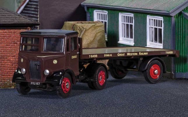 Thornycroft Nippy Flatbed Trailer - GWR
