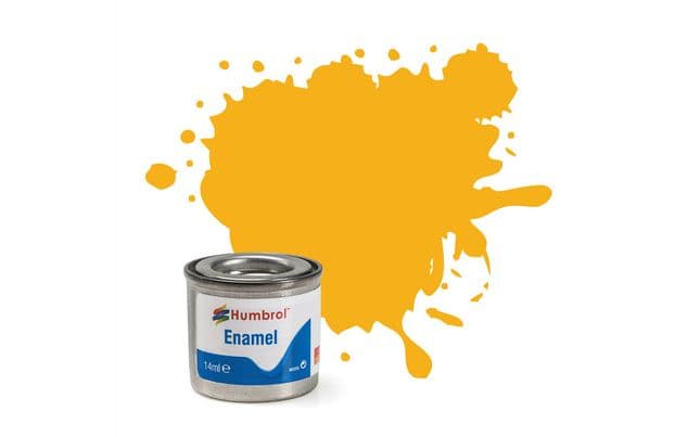 Enamel Paint: 154 - Insignia Yellow - Matt - (14ml)