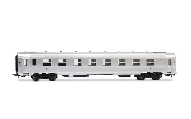 SNCF, 3-unit pack short DEV Inox coaches (A8myfi 1st cl., A3B5myfi 1st/2nd cl., A5smyfi bar), ep. IIIa