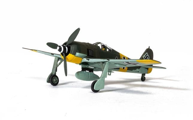 Focke Wulf Fw 190A-8 'Black 1' - 2./JG54. - W.Nr Oberleutnant Otto Kittel