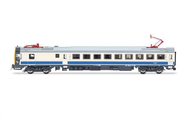 RENFE, coffret de 3 unités EMU classe 444, numéro d'immatriculation 444-011, livrée bleue/blanche, ép. V, avec décodeur sonore