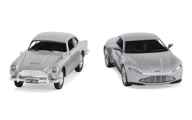 James Bond Aston Martin DB10 and DB5 - 'Spectre' twin pack 1:36