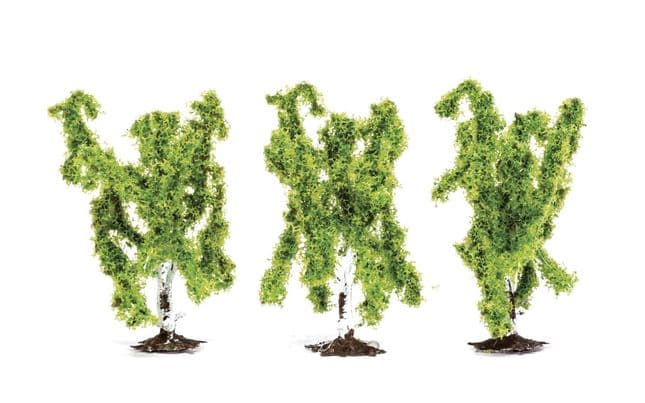 Birch Trees - 3x Pieces