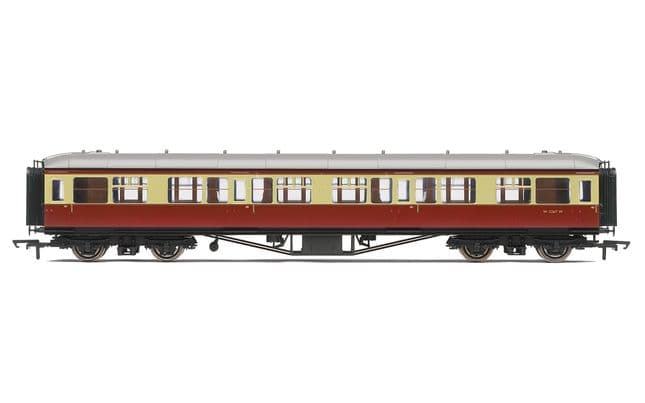 BR, 63' Hawksworth Corridor Third, W2267W - Era 4