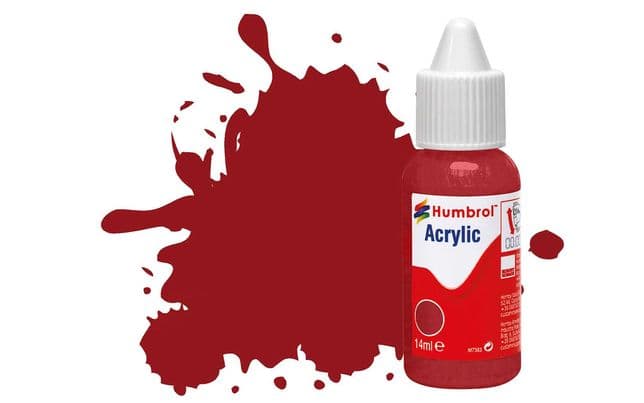 Acrylic Paint 20 Crimson Gloss