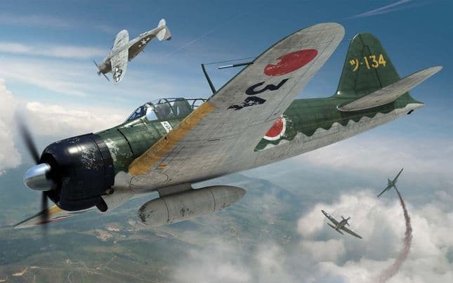 Mitsubishi A6M2b Zero