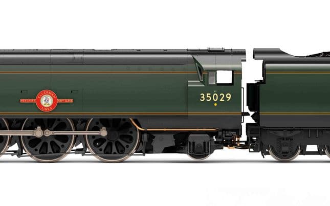 BR, Merchant Navy Class, 4-6-2, 35029 ‘Ellerman Lines’ - Era 4