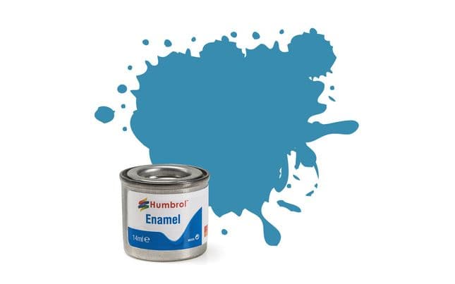 Enamel Paint: 48 - Mediterranean Blue - Gloss - (14ml)