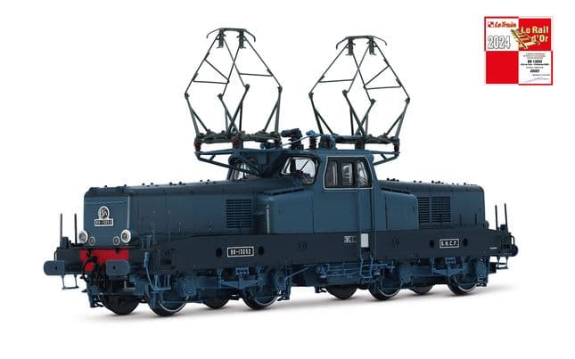 SNCF, locomotive électrique BB 13052 avec 4 lampes inférieures, livrée bleue, « Cité du Train», ép. IV, avec décodeur sonore