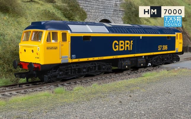 RailRoad: GBRf - Class 57 - 57306 (DCC Sound Fitted)