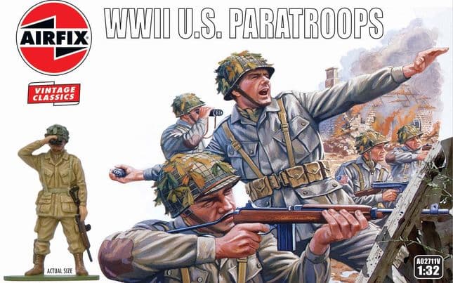 WWII U.S. Paratroops