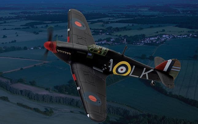 Hawker Hurricane Mk.I - RAF No.87 Sqn - Sqn Ldr. Ian Richard 'Widge' Gleed