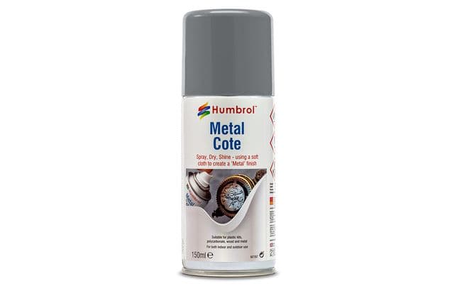 Acrylic Spray 27002 Polished Aluminium Metal Cote