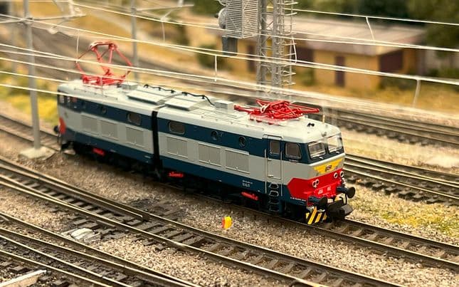 FS, electric locomotive E.656, 5th series, blue/grey livery, ep. VI, "50th Anniversary" edition