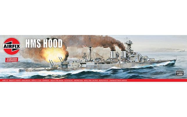 Maquette de navire de guerre : HMS HOOD - 1:350 - Trumpeter 05302