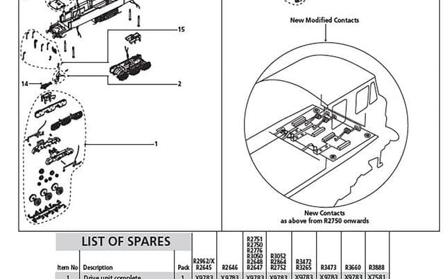 Sprung Buffer Assembly 4 pack