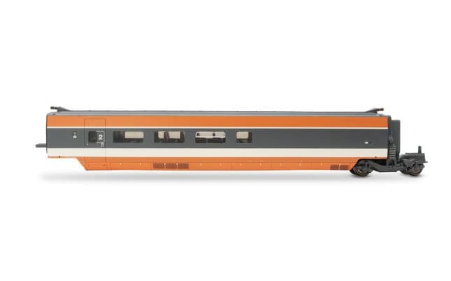 SNCF, 3-unit additional set of TGV Sud-Est coaches, inaugural version 1981, including 2 1st class coaches and 1 bar coach, ep. IV