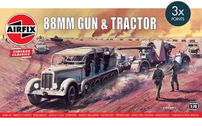 88mm Gun &amp; Tractor