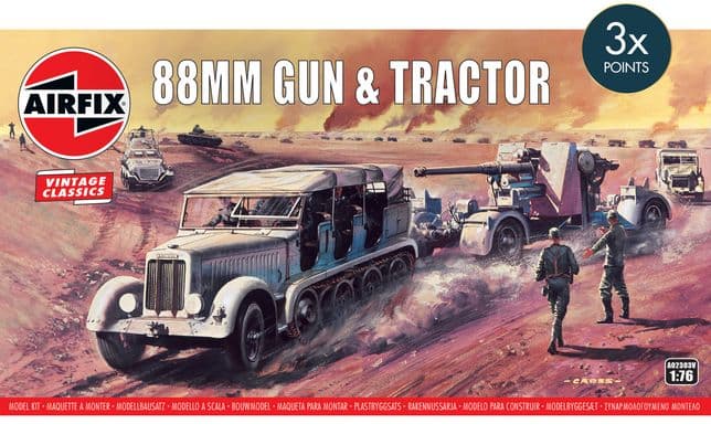 88mm Gun & Tractor
