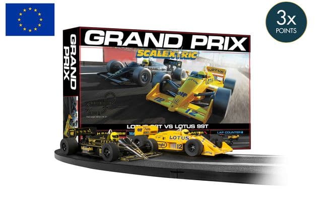 Scalextric Grand Prix Retro Race Set (EU Plug)