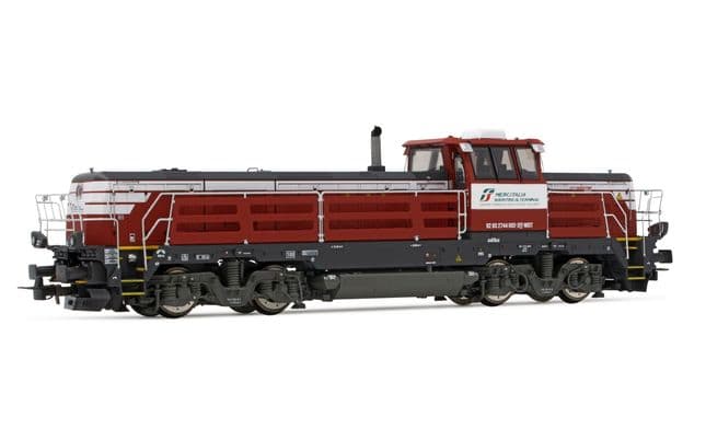 Mercitalia Shunting &amp; Terminal, Effishunter 1000 red/grey livery with white stripes, DCC Sound