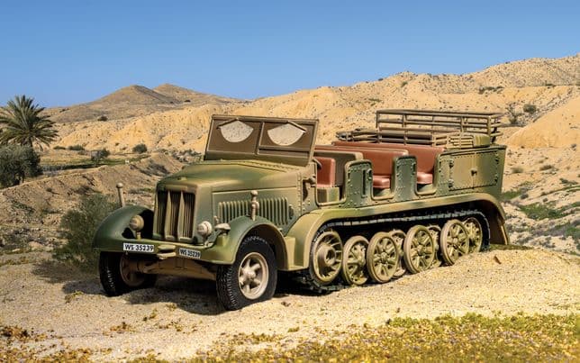 Corgi CC60004 Sdkfz 7 Krauss-Maffei Semi Track AfrikaKorps, Tripoli 1941 (#A) | UK