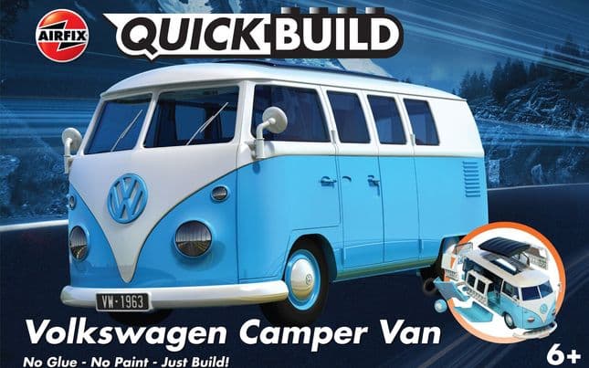 QUICKBUILD VW Camper Van blue