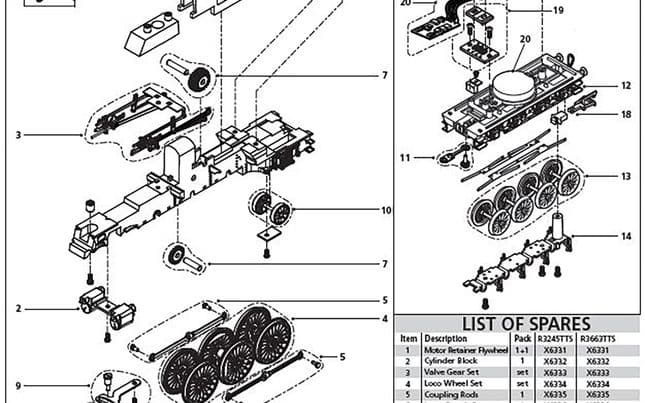 Coupling Rods, Tornado Coupling Rods (R3059)