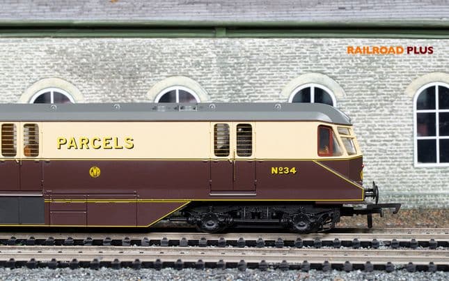 RailRoad Plus GWR, Bo-Bo, No. 34 Parcels Car - Era 3