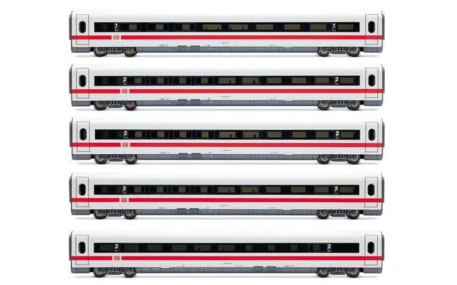 DB AG, 5-tlg. Set Zwischenwagen für ICE-1 HL1752 (2 x 1. Klasse + 3 x 2. Klasse), „Interlaken“
