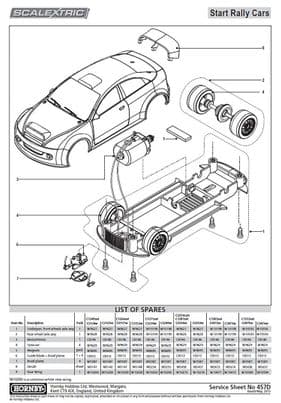 rear axle assy Start Rally Car Rear Wheel Axle Assembly