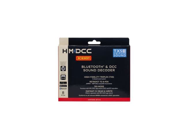 HM7000-8TXS: Bluetooth® &amp; DCC Sound Decoder (8-pin)
