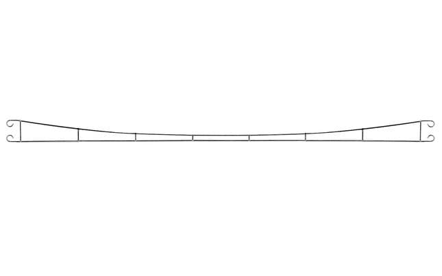 Catenary wire, 270 mm - 10-unit pack