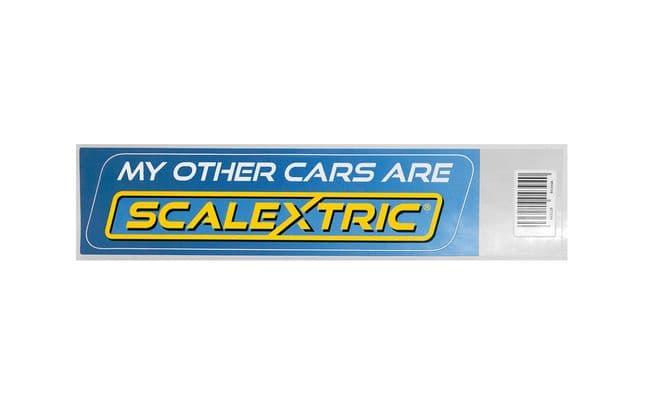 My Other Cars are Scalextric - Car Bumper Sticker