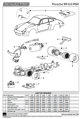 SCALEXTRIC Advance Porsche 911 Hybrid #36 Nurburgring - SCX E10395S300