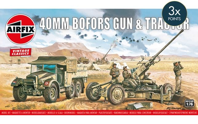 Bofors 40mm Gun & Tractor