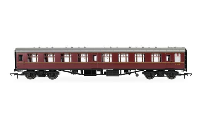 BR - MK1 Corridor - E24453 - Second Class Coach