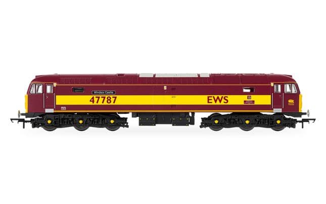 RailRoad: EWS - Class 47 - 'Windsor Castle' 47787