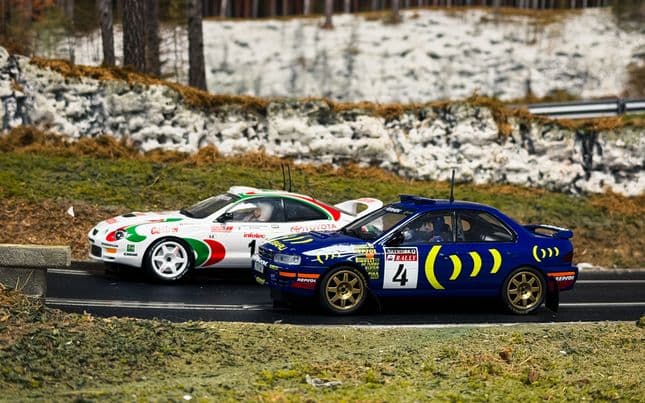 Scalextric Rally Championship - Retro Race Set