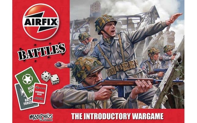 Airfix Battles Game - Bundle with Bonus Deck of Cards
