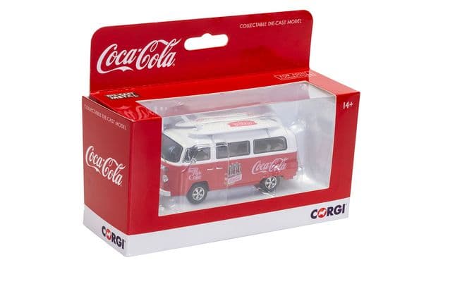 Coca-Cola Volkswagen Campervan Type 2 (T2) Bay Window - Surf Van