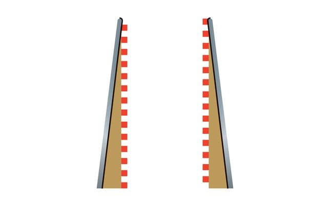 Lead Lead Out Borders x 2