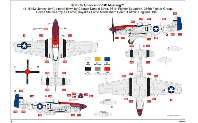 North American P51-D Mustang