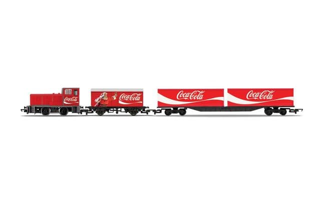 Coca Cola Christmas Train Set - EU Plug Version