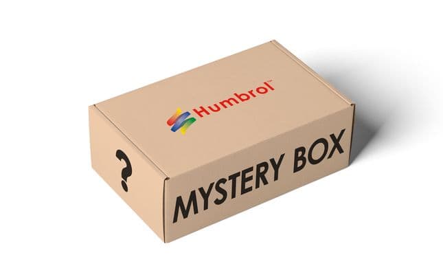 Humbrol Acrylic Paint Mystery Box Bundle - 30 Pots!